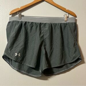Under‎ Armour Women's Charcoal Gray Athletic Shorts